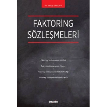 Faktoring Sözleşmeleri