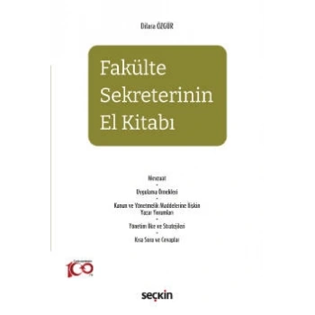 Fakülte Sekreterinin El Kitabı