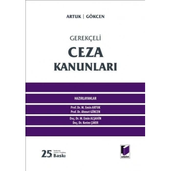 Gerekçeli Ceza Kanunları