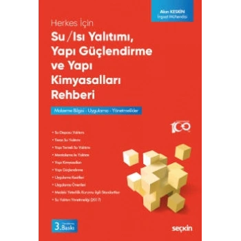 Herkes İçinSu / Isı Yalıtımı – Yapı Güçlendirme ve <br />Yapı Kimyasalları Rehberi Malzeme Bilgisi – Uygulama – Yönetmelikler