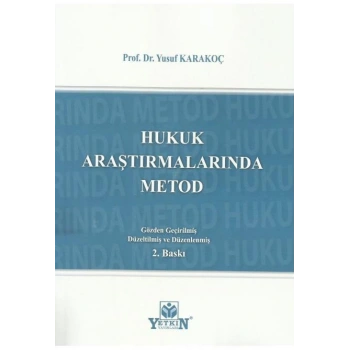 Hukuk Araştırmalarında Metod