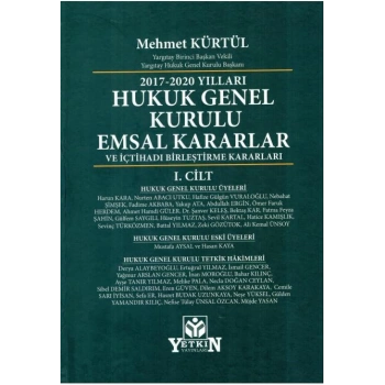 Hukuk Genel Kurulu Emsal Kararlar ve İçtihadı Birleştirme Kararları (2 Cilt)