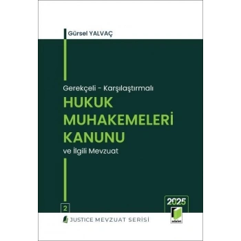 Hukuk Muhakemeleri Kanunu (Gerekçeli - Karşılaştırmalı) Ciltli