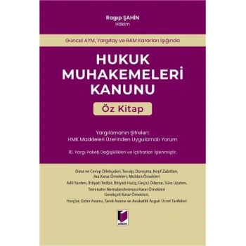Hukuk Muhakemeleri Kanunu Öz Kitap