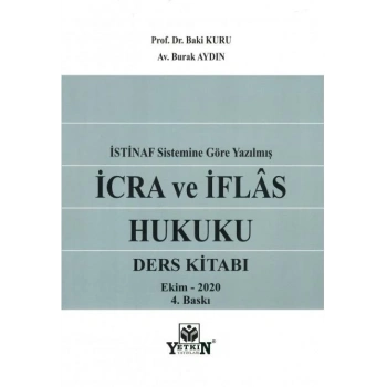 İcra ve İflas Hukuku Ders Kitabı
