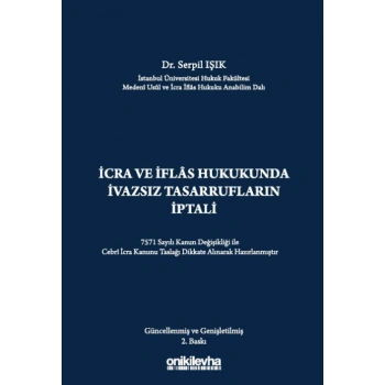 İcra ve İflas Hukukunda İvazsız Tasarrufların İptali