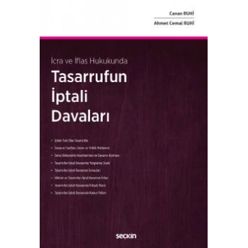 İcra ve İflas HukukundaTasarrufun İptali Davaları