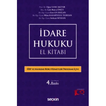 İdare Hukuku El Kitabı (İİBF ve AMYO İçin)