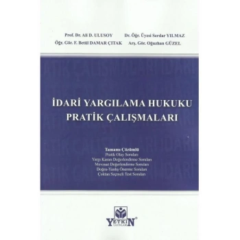 İdari Yargılama Hukuku Pratik Çalışmaları