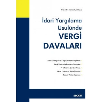 İdari Yargılama UsulündeVergi Davaları