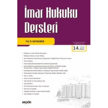 İmar Hukuku Dersleri
