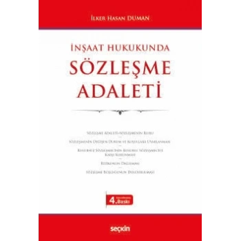 İnşaat Hukukunda Sözleşme Adaleti
