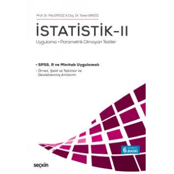 İstatistik – II Uygulama – Parametrik Olmayan Testler