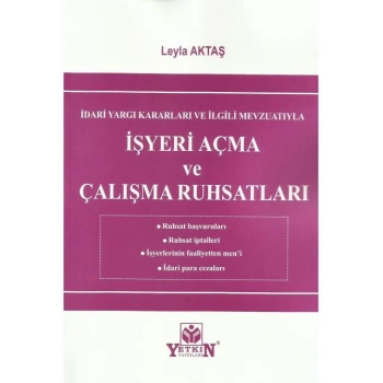 İşyeri Açma ve Çalışma Ruhsatları