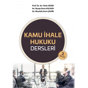 Kamu İhale Hukuku Dersleri