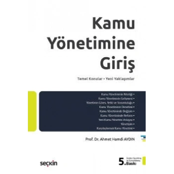 Kamu Yönetimine Giriş