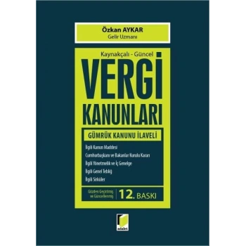 Kaynakçalı - Güncel Vergi Kanunları