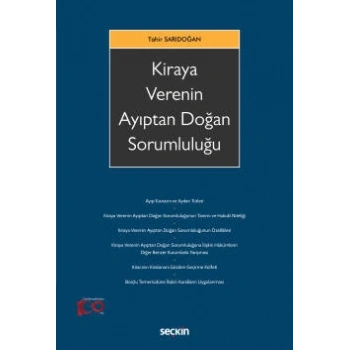 Kiraya Verenin Ayıptan Doğan Sorumluluğu