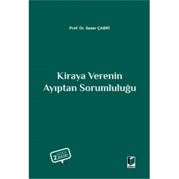 Kiraya Verenin Ayıptan Sorumluluğu