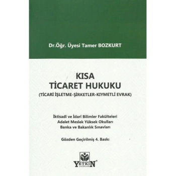 Kısa Ticaret Hukuku