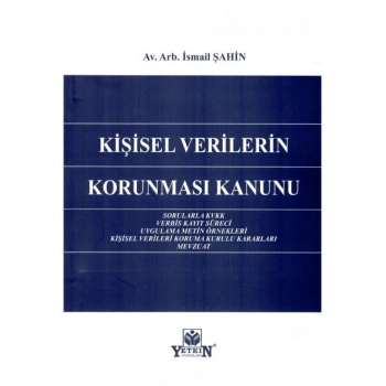 Kişisel Verilerin Korunması Kanunu