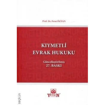 Kıymetli Evrak Hukuku