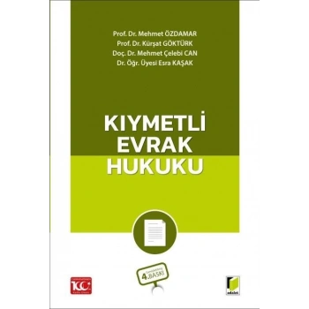Kıymetli Evrak Hukuku