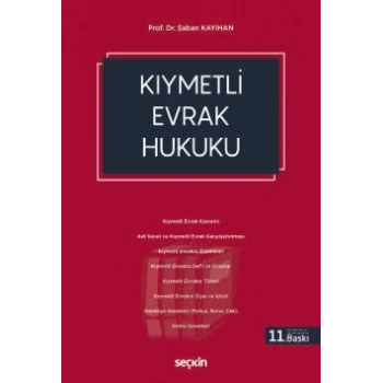 Kıymetli Evrak Hukuku