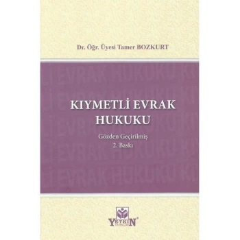 Kıymetli Evrak Hukuku