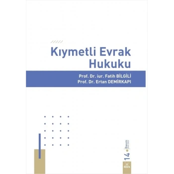 Kıymetli Evrak Hukuku