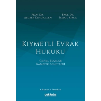 Kıymetli Evrak Hukuku