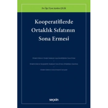 Kooperatiflerde Ortaklık Sıfatının Sona Ermesi