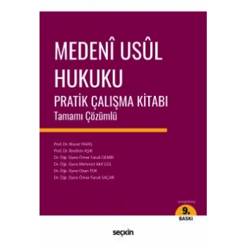 Medeni Usul Hukuku  Pratik Çalışma Kitabı Tamamı Çözümlü
