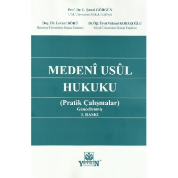 Medeni Usul Hukuku (Pratik Çalışmalar)