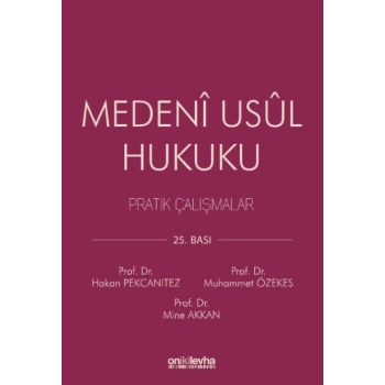 Medeni Usul Hukuku Pratik Çalışmalar