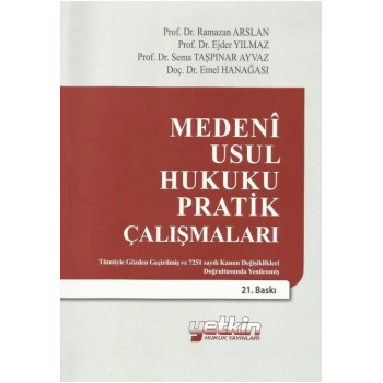 Medeni Usul Hukuku Pratik Çalışmaları