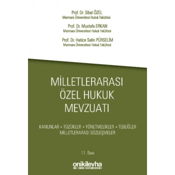 Milletlerarası Özel Hukuk Mevzuatı