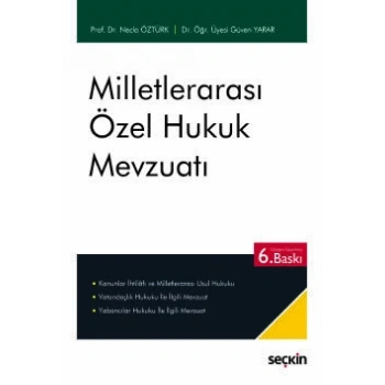 Milletlerarası Özel Hukuk Mevzuatı