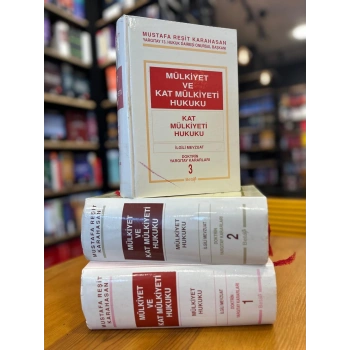Mülkiyet ve Kat Mülkiyeti Hukuku - KAT MÜLKİYET HUKUKU (DOKTRİN YARGITAY KARARLARI ) - 3 CİLT TAKIM