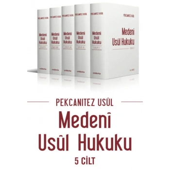 Pekcanıtez Usul - Medeni Usul Hukuku (5 Cilt)
