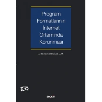 Program Formatlarının İnternet Ortamında Korunması