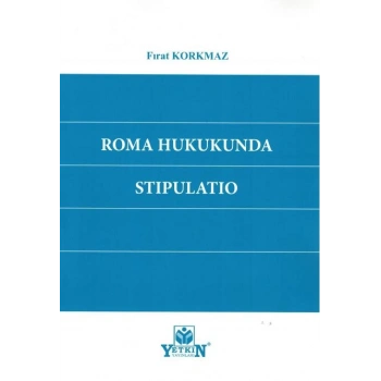 Roma Hukukunda Stıpulatıo