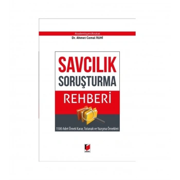 Savcılık Soruşturma Rehberi