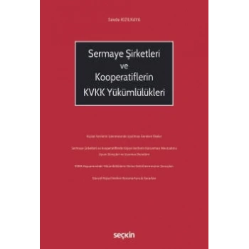 Sermaye Şirketleri ve Kooperatiflerin<br />KVKK Yükümlülükleri