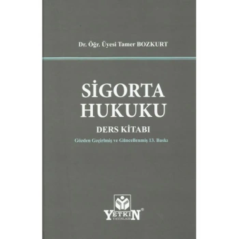 Sigorta Hukuku Ders Kitabı