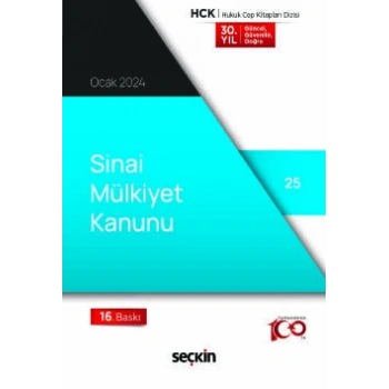 Sınai Mülkiyet Kanunu (Cep Kitabı)