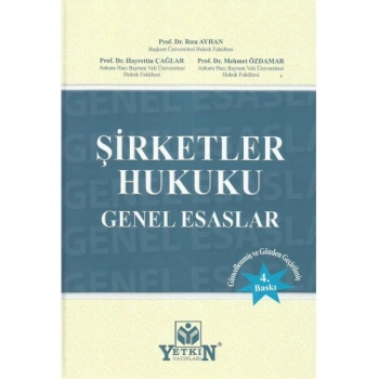 Şirketler Hukuku Genel Esaslar