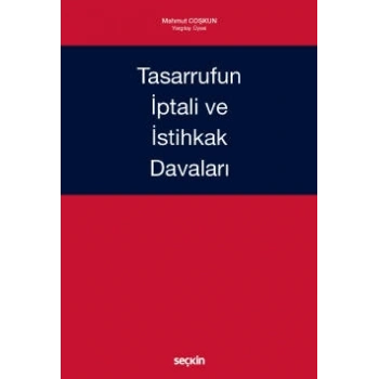 Tasarrufun İptali ve İstihkak Davaları