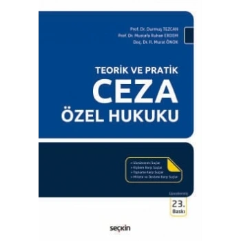 Teorik ve PratikCeza Özel Hukuku
