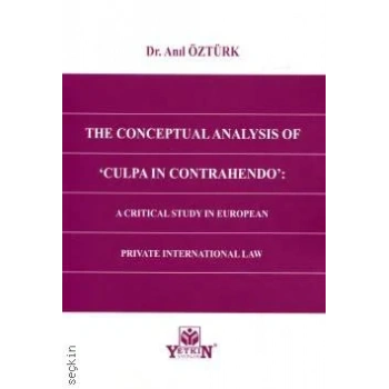 The Conceptual Analysis Of 'Culpa in Contrahendo'
